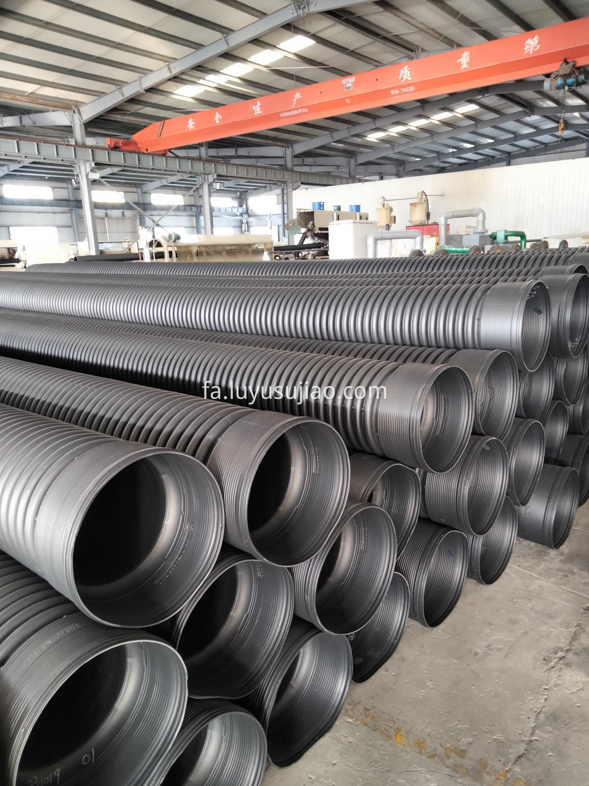 pe double -wall corrugation pipe for water